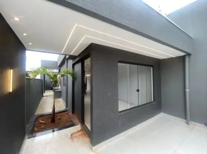 Casa 3 quartos Moderna com Conceito Aberto e Fino Acabamento