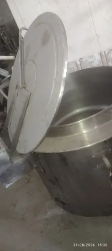 Caldeirão industrial(GLP)de cozimento 250 litros"LEIA TUDO"