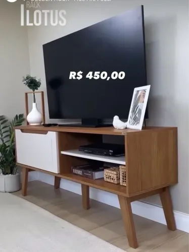 Rack Lótus Para Tv Até 55? Nova 