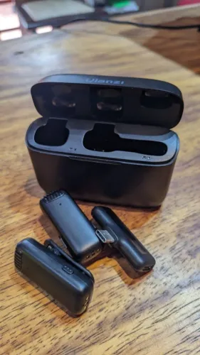 Microfone de Lapela Sem Fio Ulanzi J12 (USB-C) - Estado de Novo!