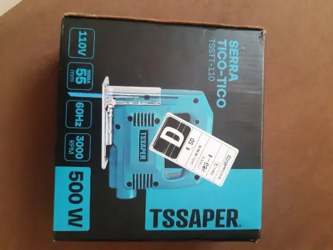 Serra Tico Tico 500w 3000rpm Uso Profissional Cor Azul Tssaper