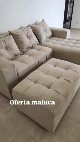 SOFÁ BEM CONFORTÁVEL. Bege 1200