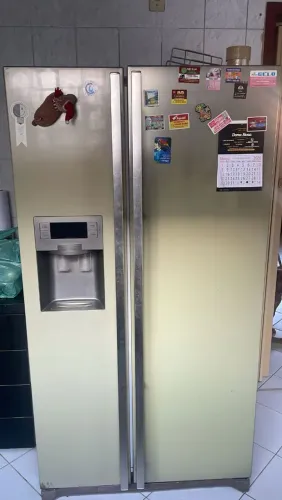 Geladeira inox 2 portas