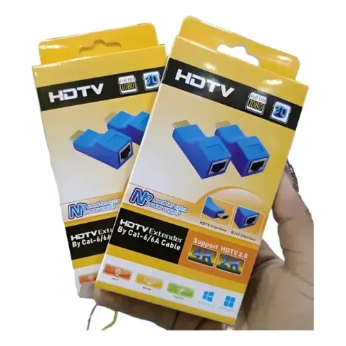 Extensor HDMI para Cabo de Rede 