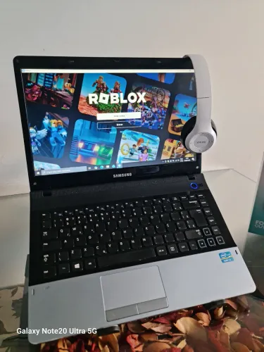 Oportunidade notebook Samsung Core i3 8GB RAM HD SSD Bluetooth Bateria Boa programas