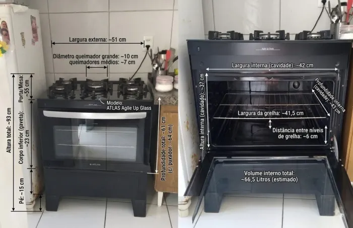 Vendo Fogão Atlas