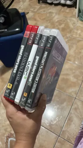 Ps3 destravado + 5 jogos físicos