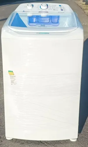 MAQUINA DE LAVAR ELECTROLUX 10,5KG MODELO NOVO NO PLASTICO GARANTIA ATÉ 2027!!!!!