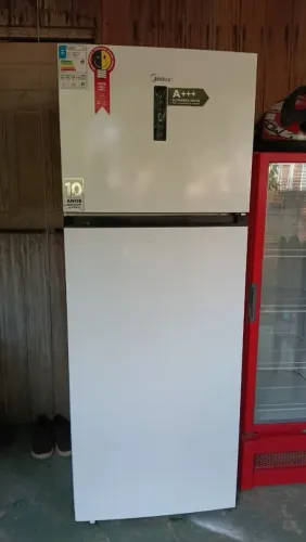 Geladeira Midea entrego