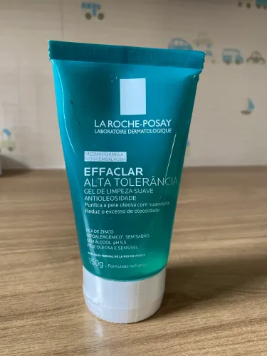 EFFACLAR Alta Tolerância Gel de limpeza suave Antioleosidade 150g