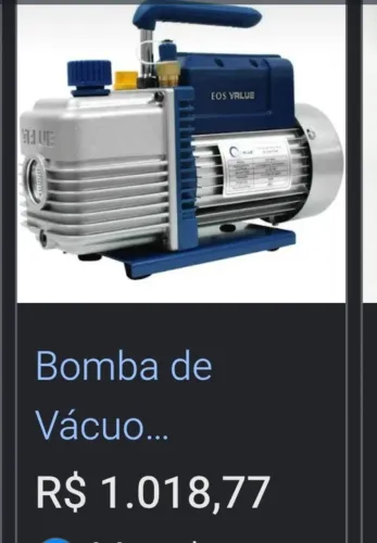 Bomba de Vácuo 10 CFM duplo estágio
