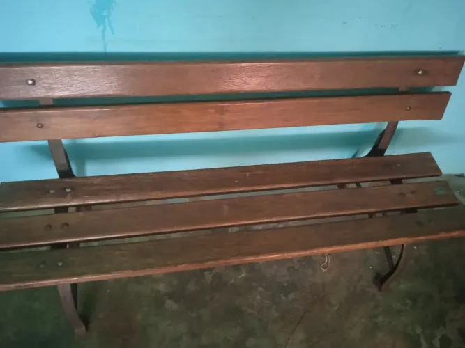 Banco de Jardim pé de ferro fundido