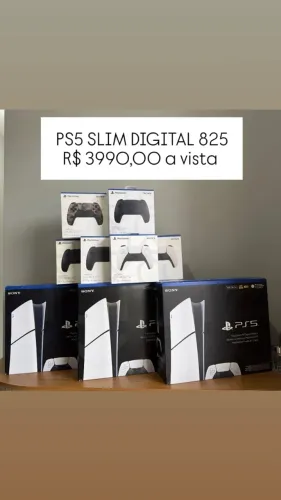 PS5 Slim Digital 825GB - Lacrado