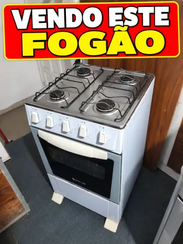 Vendo um fogão Atlas de 4 bocas funcionando tudo perfeito