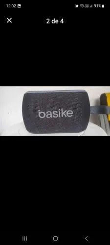 Caixa de som Bluetooth portátil 40w potência nova basik
