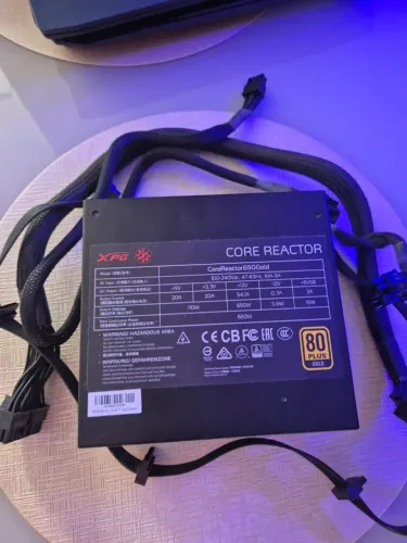 Fonte XPG Core Reactor 650W 80 Plus Gold - Full Modular