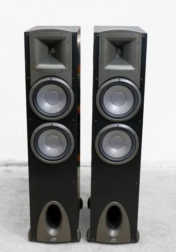 PAR DE CAIXAS   TORRE KLIPSCH SYNERGY F30 2x8" 150 A 600W 
