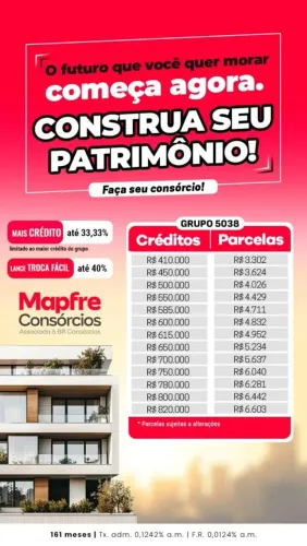 Oportunidade não perca, * para maiores informações.