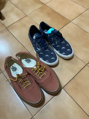 2 par de tênis vans authentic origiais 44