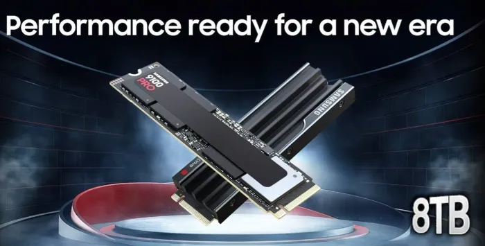 SSD 8TB Samsung 9100 Pro Nvme Gen5 PS5 e PC NOVO ORIGINAL