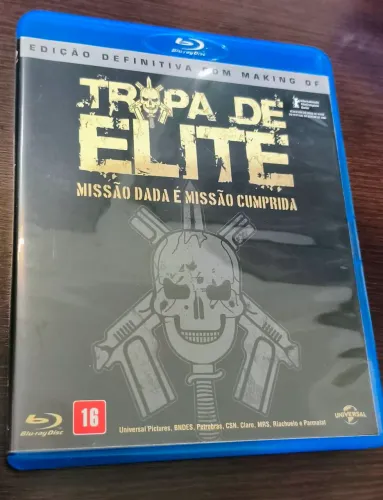 Blu-ray - Tropa de elite - Missão dada é missão cumprida - Wagner Moura