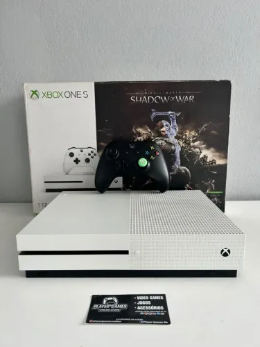 Xbox One S Memória de 1TB Completo!! (Aceito Cartão)
