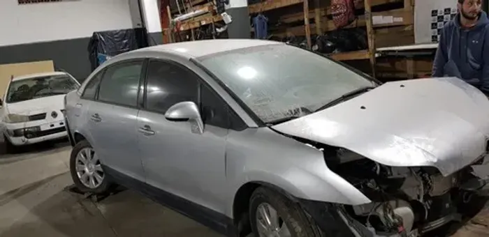 Peças Citroen C4 Pallas 2.0 16v Mecânico 2010 Motor Caixa Cambio Porta Modulo