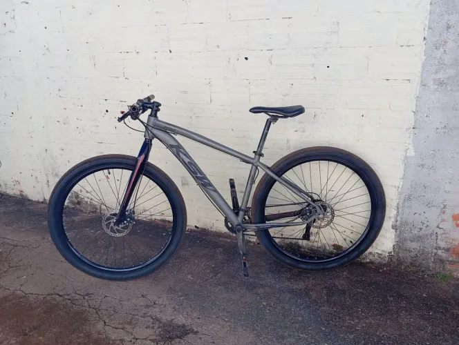Bicicleta KSW com garfo rígido e com nota fiscal e revisada