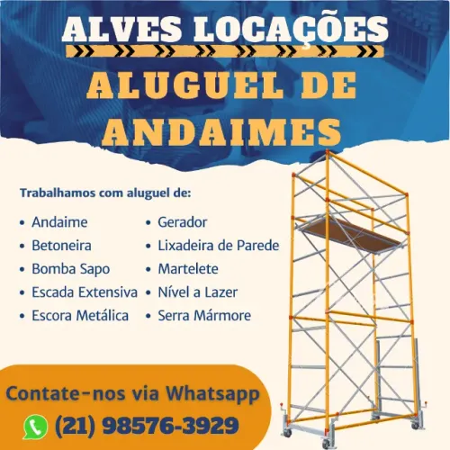 Andaime - Aluguel