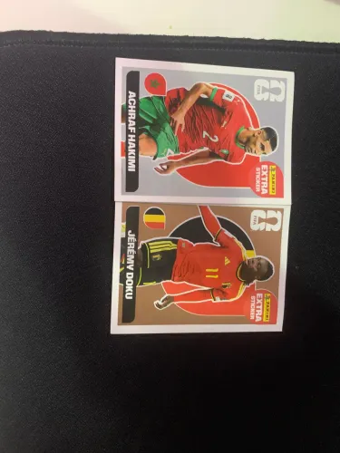 Figurinhas extra da copa
