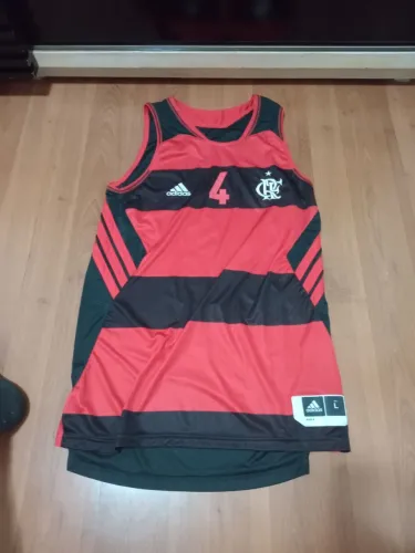Camiseta Basquete Flamengo Marcelinho 4, G