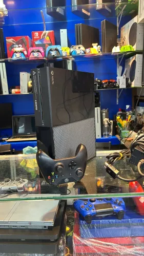 Xbox One Fat Loja Física Garantia Parcelo Troco 1 Controle