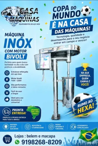 Maquina inox