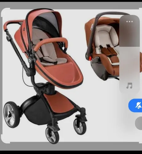 Conjunto de carrinho de bebê luxo
