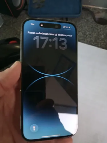 iPhone 14 Pro, todo original, perfeito, faço troca