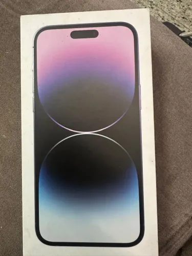 iPhone 14 Pro Max, 1T, roxo, com caixa