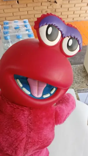 Melocoton, personagem icônico do programa da apresentadora Eliana nos anos 90.