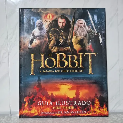 Livro Guia Ilustrado O Hobbit A Batalha dos Cinco Exércitos