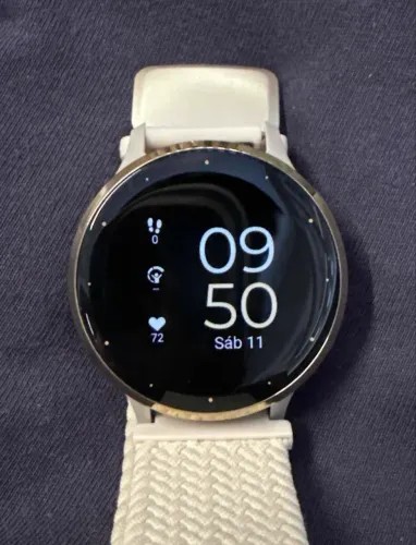 Garmin Venu 3S 41mm Dourado (Soft Gold) - Excelente Estado