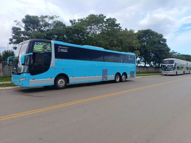 Ônibus Scania k124 de bomba injetora