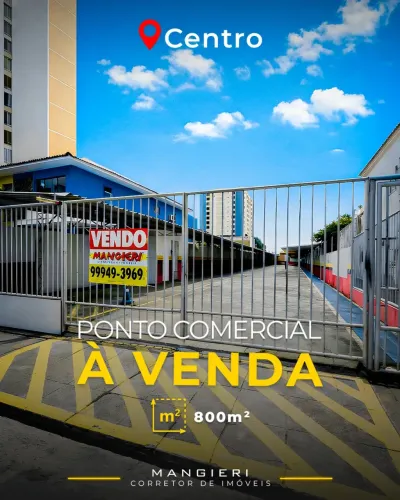 Terreno Comercial de 800m² à Venda no Centro de Aracaju