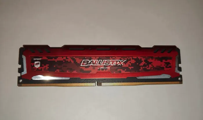 Memória ram 8gb (2x4gb) DDR4 Crucial Ballistix