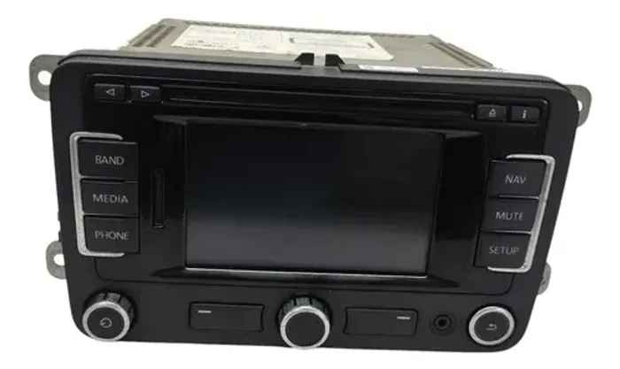 Radio Som Multimidia Vw Tiguan 2013 3c8035278b Preto