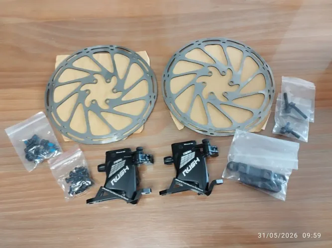 Kit Pinça Freio Semi Hidráulico Speed Road Gravel Sti