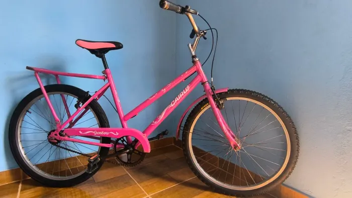 Bicicleta usada a venda aro 24 R$500 reais contato *