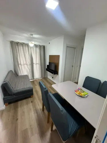 Apartamento MOBILIADO de 2 quartos com vista livre no Rio Wonder Santo Cristo