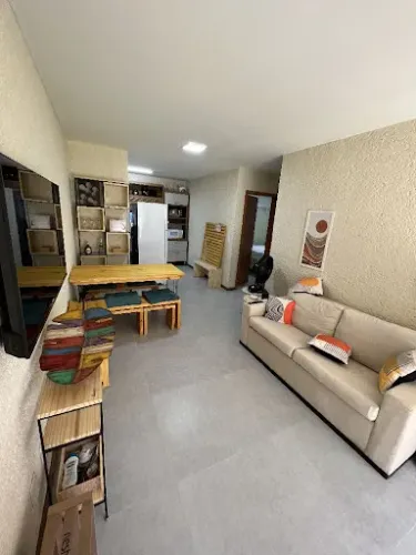 Fica tudo! Apartamento com 2 dormitórios à venda, 65 m² por R$ 600.000 - Lages - Porto de