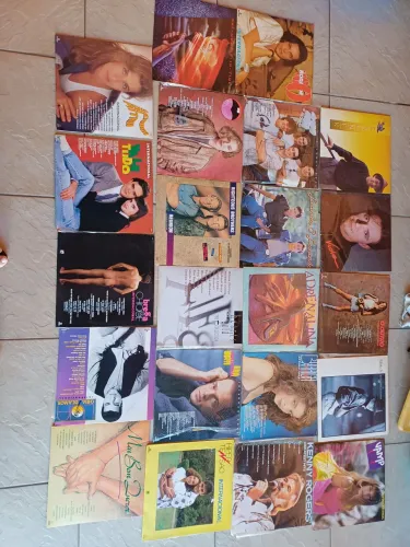 vendo 22 discos de vinil originais em ótimo estado
