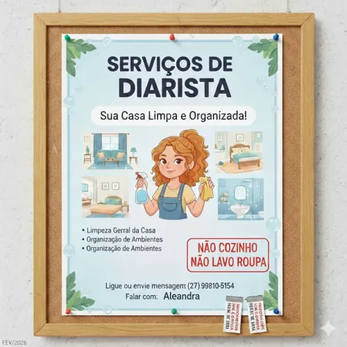 Faço limpeza na sua casa e deixo ela brilhando , NÃO LAVO ROUPA E NÃO FAÇO COMIDA