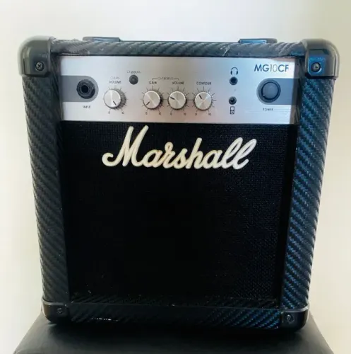 Amplificador Marshall MG10CF - R$ 450